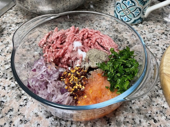 Кутабы с мясом Кутабы с мясом