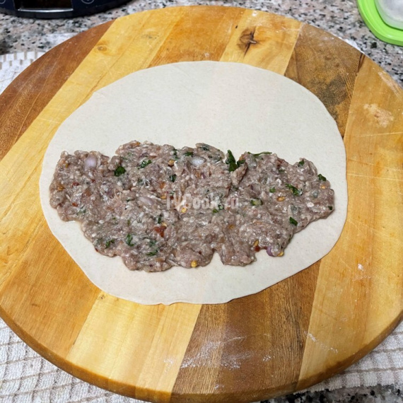 Кутабы с мясом Кутабы с мясом