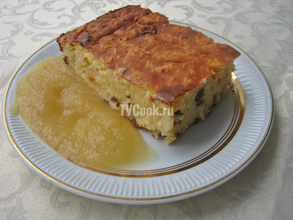 Запеканка из творога с рисом Запеканка из творога с рисом