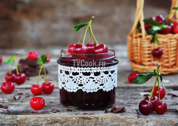 Варенье из вишни на зиму Варенье из вишни на зиму