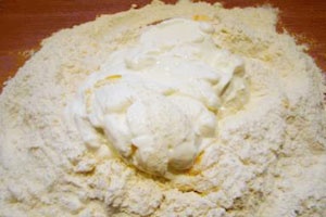 Печенье из творога и сметаны Печенье из творога и сметаны