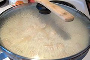 Фетучини с курицей Фетучини с курицей