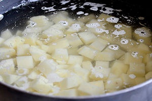 Картофельная запеканка с капустой Картофельная запеканка с капустой