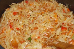 Картофельная запеканка с капустой Картофельная запеканка с капустой