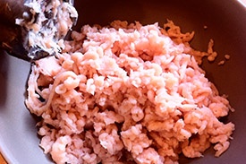Запеканка с куриным фаршем Запеканка с куриным фаршем