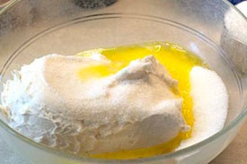 Брауни с творогом и вишней Брауни с творогом и вишней