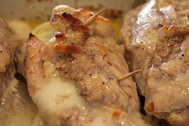 Куриный рулет с сыром Куриный рулет с сыром