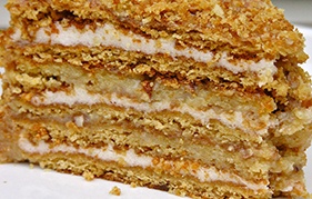 Торт медовый классический Торт медовый классический