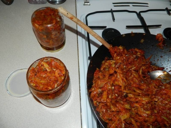 Салат из спаржевой фасоли на зиму Салат из спаржевой фасоли на зиму