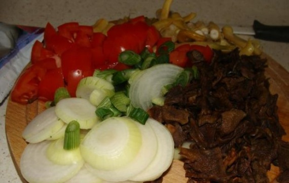 Картофельная запеканка с грибами и овощами Картофельная запеканка с грибами и овощами