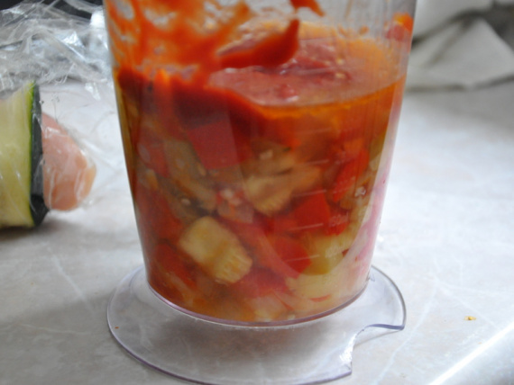Рулетики из кабачков с курицей Рулетики из кабачков с курицей