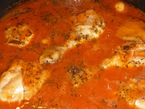 Куриные ножки с грибами Куриные ножки с грибами