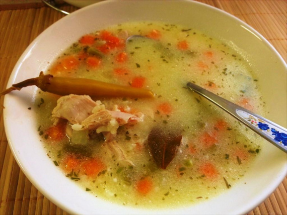 Суп из индейки Суп из индейки