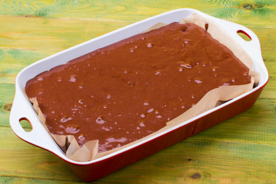 Брауни из фасоли с орехами Брауни из фасоли с орехами