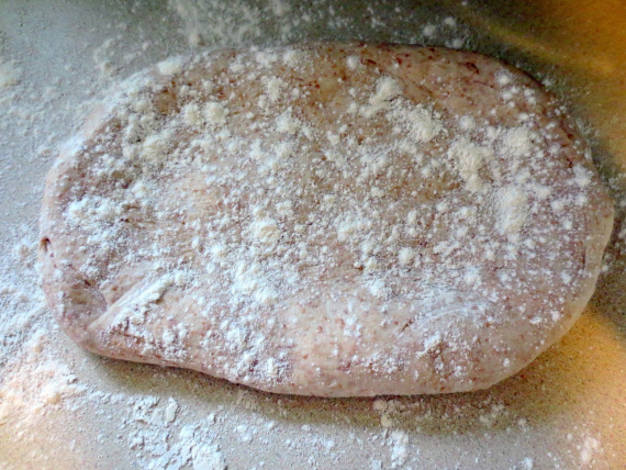 Пицца с баклажанами и кабачками Пицца с баклажанами и кабачками
