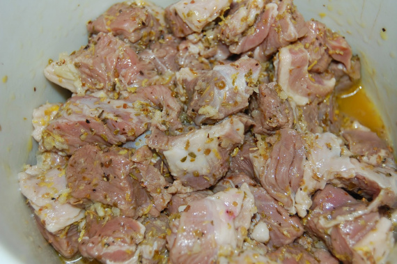 Шашлык с лимоном Шашлык с лимоном