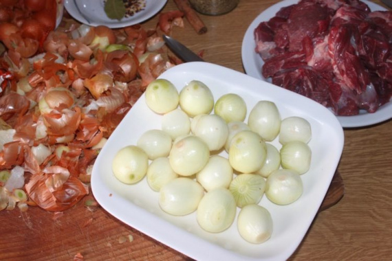 Стифадо из говядины с луком Стифадо из говядины с луком