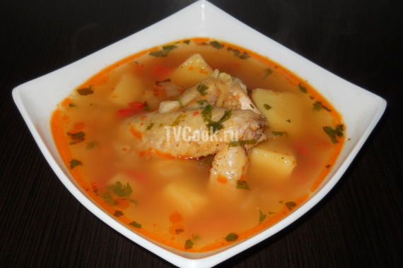 Томатный Куриный суп с овощами Томатный Куриный суп с овощами