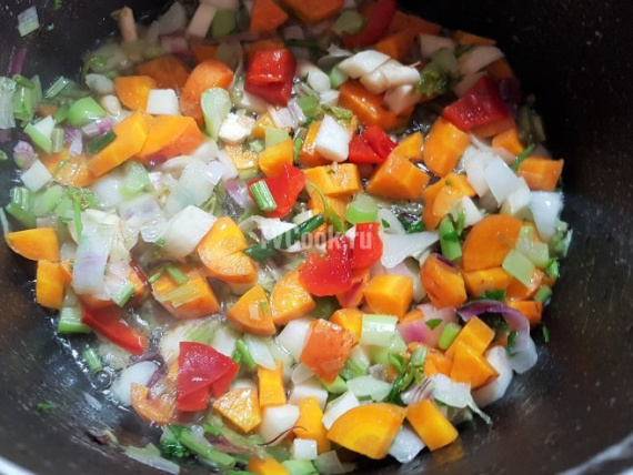 Летний суп с мясом Летний суп с мясом