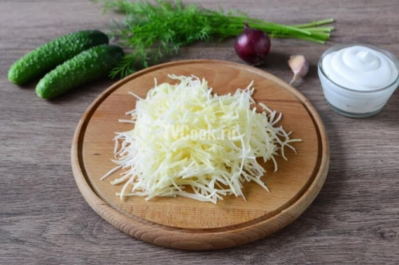 Салат "Кукушкино гнездо" Салат "Кукушкино гнездо"