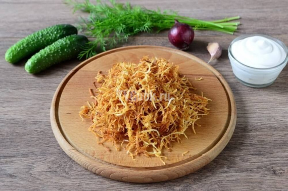 Салат "Кукушкино гнездо" Салат "Кукушкино гнездо"