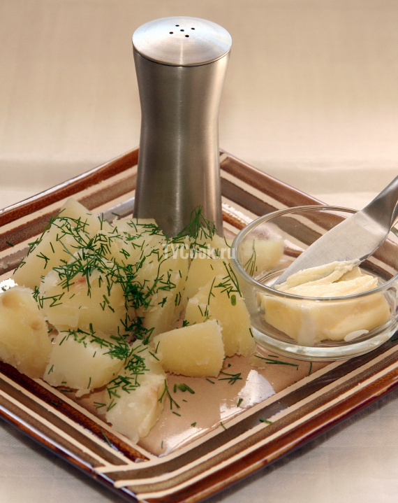 Картофель, запеченный в фольге Картофель, запеченный в фольге