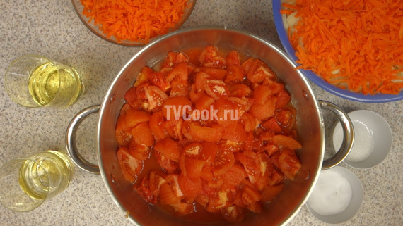 Овощной салат с рисом на зиму Овощной салат с рисом на зиму
