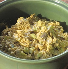 Салат с печенью и луком Салат с печенью и луком