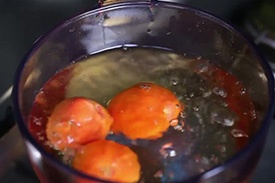 Перец, фаршированный морковью Перец, фаршированный морковью