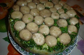 Салат "Полянка" Салат "Полянка"