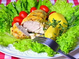 Куриное филе в сливках с сыром Куриное филе в сливках с сыром