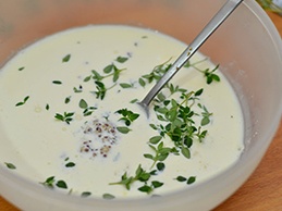 Куриное филе в сливках с сыром Куриное филе в сливках с сыром