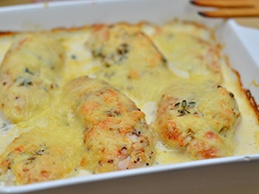 Куриное филе в сливках с сыром Куриное филе в сливках с сыром
