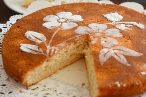 Пирог с творогом и бананами Пирог с творогом и бананами