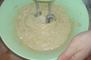 Пирог с творогом и бананами Пирог с творогом и бананами