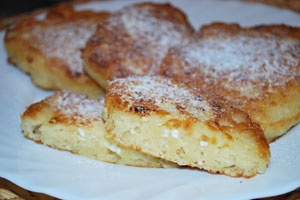 Сырники из творога с бананом Сырники из творога с бананом