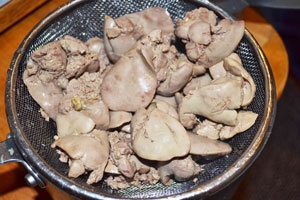 Рулет из куриной печени Рулет из куриной печени