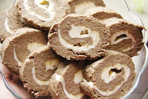 Рулет из куриной печени Рулет из куриной печени