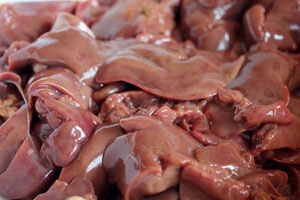 Рулет из куриной печени Рулет из куриной печени