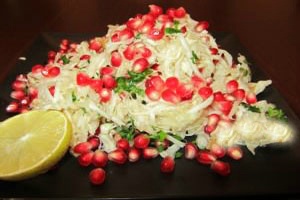 Салат из пекинской капусты с гранатом Салат из пекинской капусты с гранатом