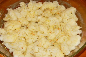 Цветная капуста, запеченная с яйцом Цветная капуста, запеченная с яйцом