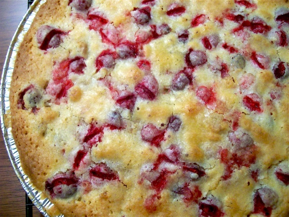 Пирог с брусникой Пирог с брусникой