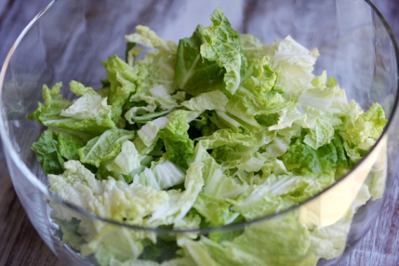 Куриный салат с пекинской капустой Куриный салат с пекинской капустой