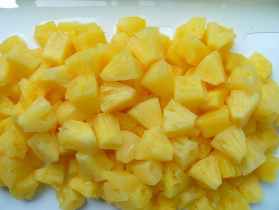 Салат с рисом и ананасами Салат с рисом и ананасами