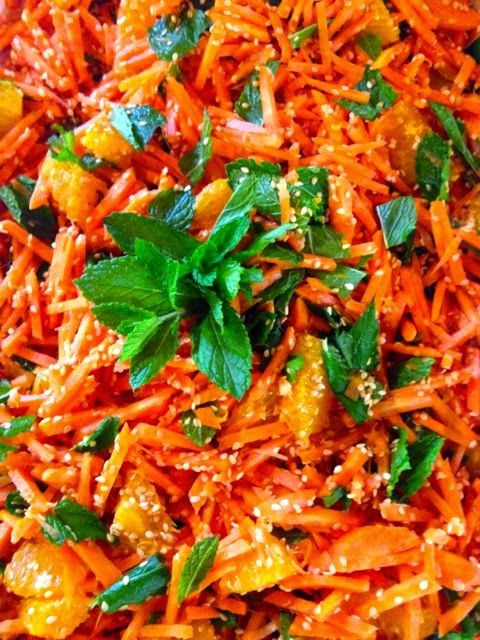 Салат с кунжутом Салат с кунжутом
