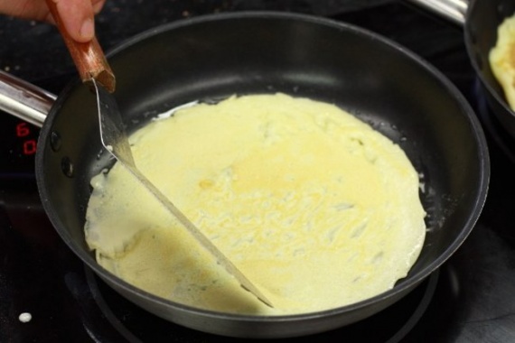 Блинчики с курицей и грибами Блинчики с курицей и грибами