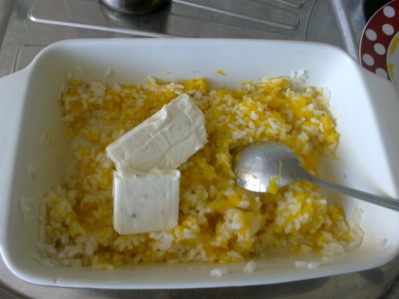 Запеканка из тыквы с рисом Запеканка из тыквы с рисом