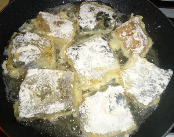 Маринованная жареная рыба Маринованная жареная рыба
