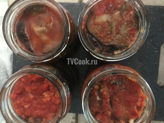 Острые баклажаны в томатной заливке. Острые баклажаны в томатной заливке.