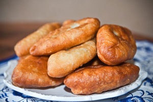 Постные пирожки с картошкой Постные пирожки с картошкой